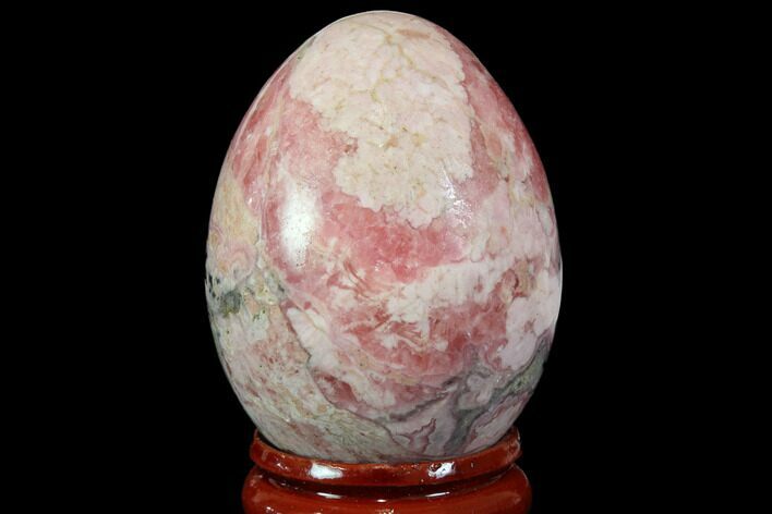 Polished Rhodochrosite Egg - Argentina #113385
